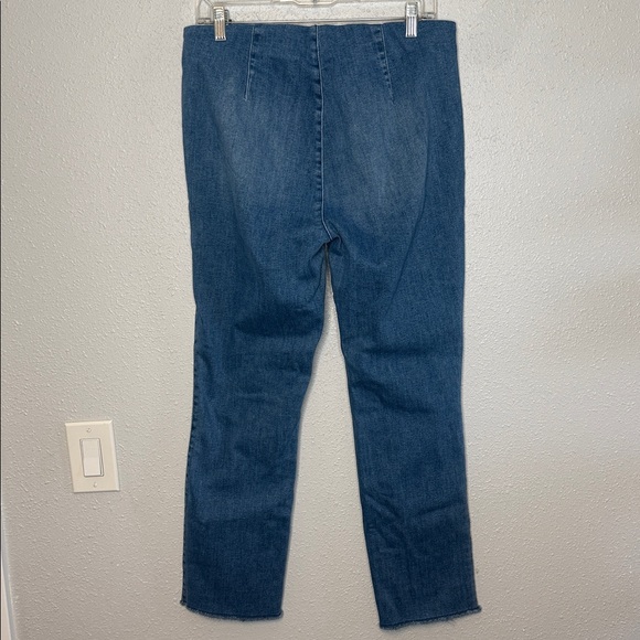 Frank & Eileen Women's Derry Illusion Pull-On Raw Hem Jeans Size 32 (14) - Picture 5 of 6